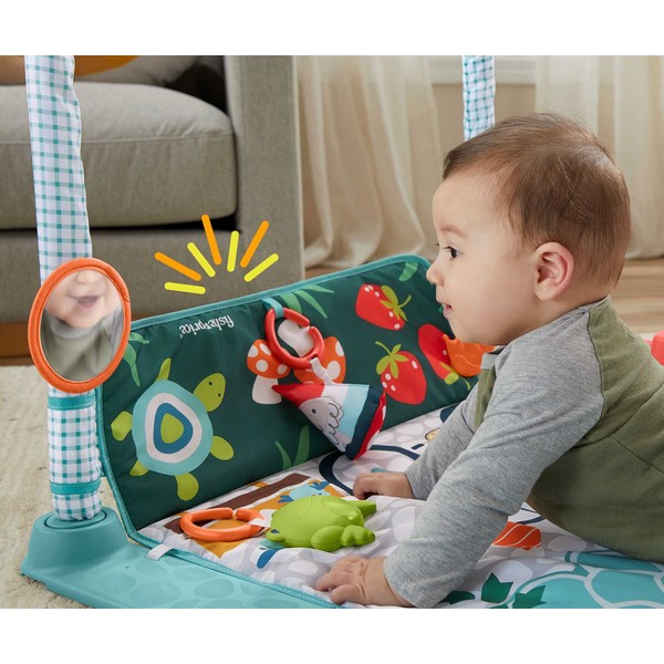 Продукт Fisher Price пълзи и играй - Активна гимнастика 3в1 - 0 - BG Hlapeta