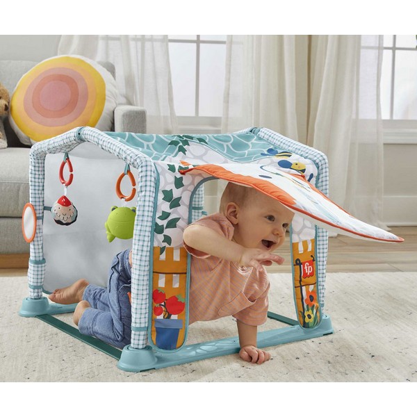 Продукт Fisher Price пълзи и играй - Активна гимнастика 3в1 - 0 - BG Hlapeta