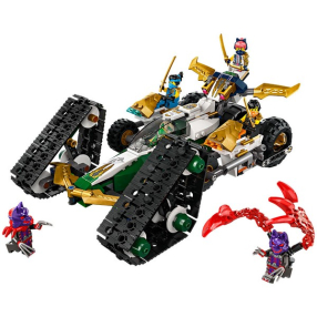 LEGO NINJAGO - Комбинирано превозно средство на отбора нинджи, 576 елемента