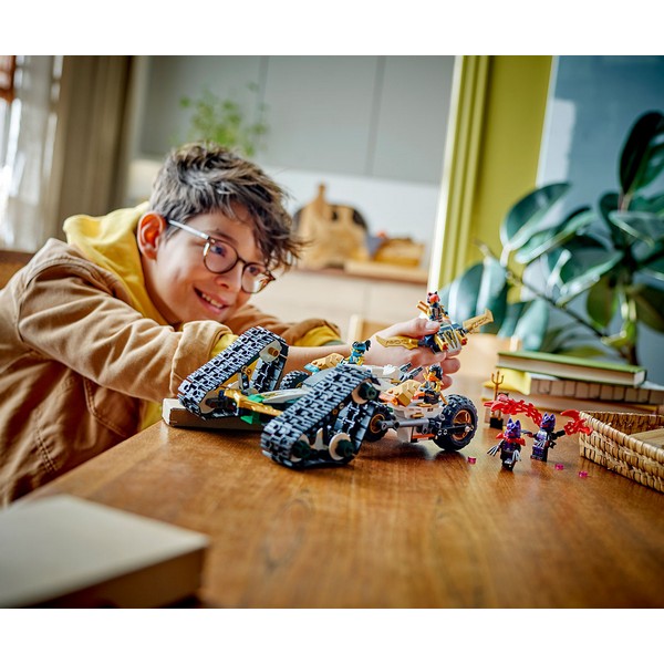 Продукт LEGO NINJAGO - Комбинирано превозно средство на отбора нинджи, 576 елемента - 0 - BG Hlapeta