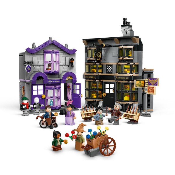 Продукт LEGO Harry Potter - Оливандър и дрехи от мадам Молкин, 744 елемента - 0 - BG Hlapeta
