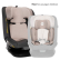 Lorelli IMOLA - Стол за кола i-Size ISOFIX 360, 40-105 см.