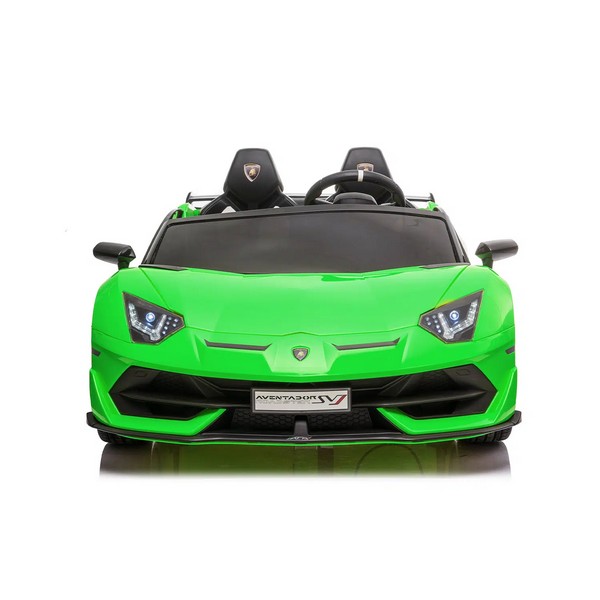 Продукт Двуместна лицензирана акумулаторна кола Lamborghini Aventador 24V7AH, MP4 PLAYER, 600W, меки гуми - 0 - BG Hlapeta