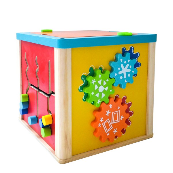 Продукт AcoolToy куб - Многофункционална дървена играчка - 0 - BG Hlapeta