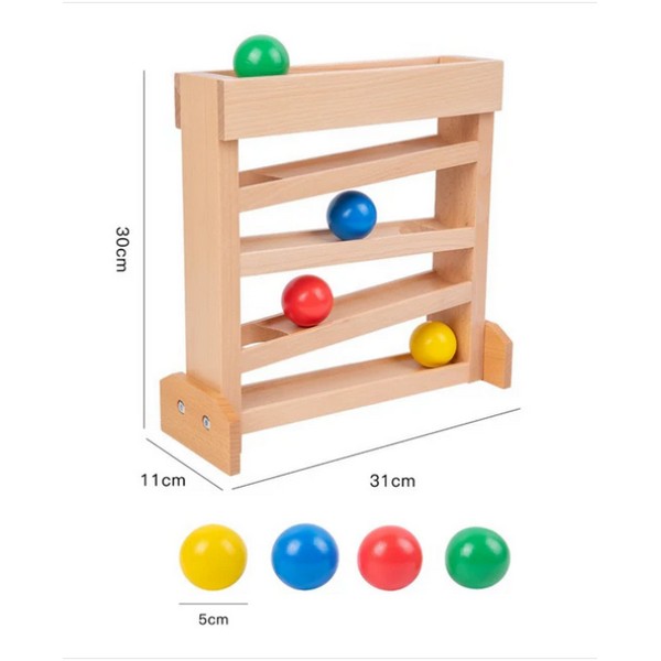 Продукт Smart baby Ball Tracker - Монтесори писта с падащи топчета - 0 - BG Hlapeta