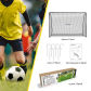 Dunlop - Футболна врата 300x205x120 Продукт Dunlop - Футболна врата 300x205x120 - 6 - BG Hlapeta