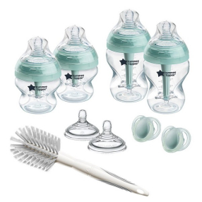 Tommee Tippee - Комплект за новородено Advanced Anti-Colic + четка за шишета