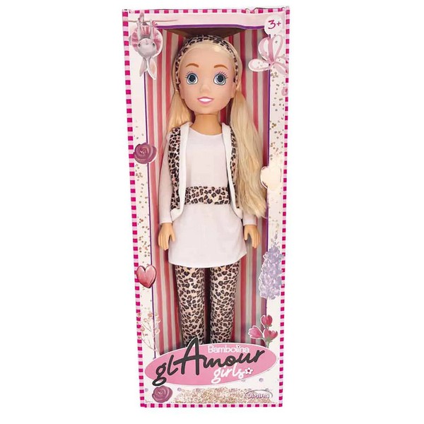 BAMBOLINA GLAMOUR GIRLS - Кукла спортистка 80 см.