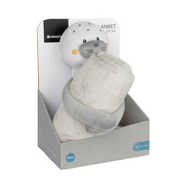 Продукт Kikkaboo - Сет играчка с одеяло 70х100 см. - 0 - BG Hlapeta