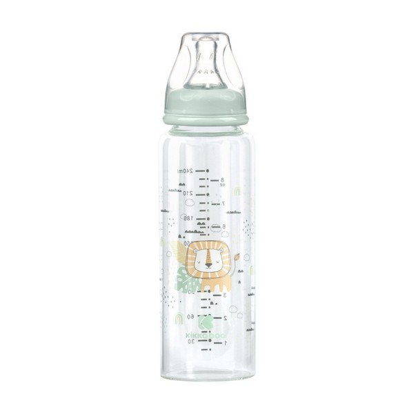 Продукт Kikkaboo Savanna - Шише стъклено 240мл - 0 - BG Hlapeta