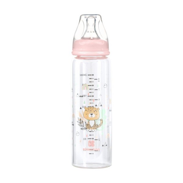 Продукт Kikkaboo Savanna - Шише стъклено 240мл - 0 - BG Hlapeta