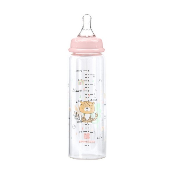 Продукт Kikkaboo Savanna - Шише стъклено 240мл - 0 - BG Hlapeta