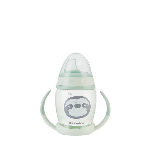 Продукт Kikkaboo Happy face - Чаша със силиконов накрайник 200мл - 0 - BG Hlapeta
