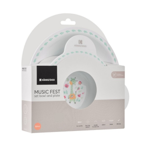 Kikkaboo Music Fest - Сет купа с чиния