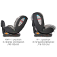 Продукт Lorelli ARES - Стол за кола i-Size ISOFIX 360 40-150 см. Anti Rebound Bar - 9 - BG Hlapeta