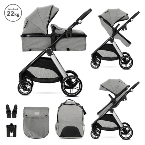 Lorelli ASPEN - Детска количка 2в1 с трансформираща седалка