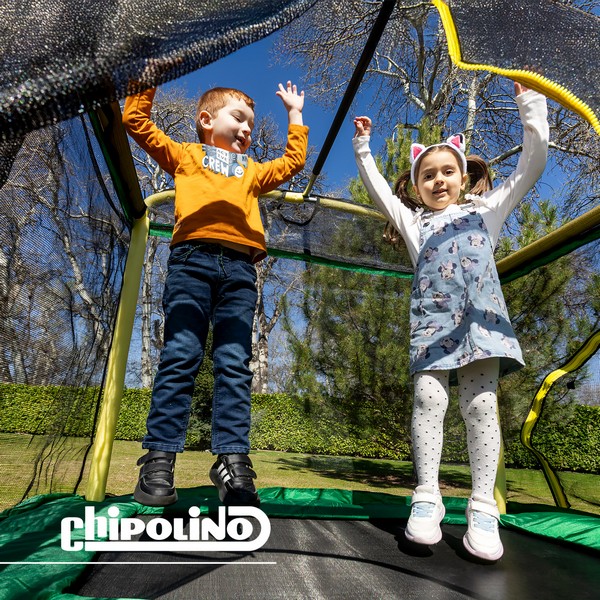 Продукт Chipolino Playground - Голям батут 200 см. с пързалка - 0 - BG Hlapeta