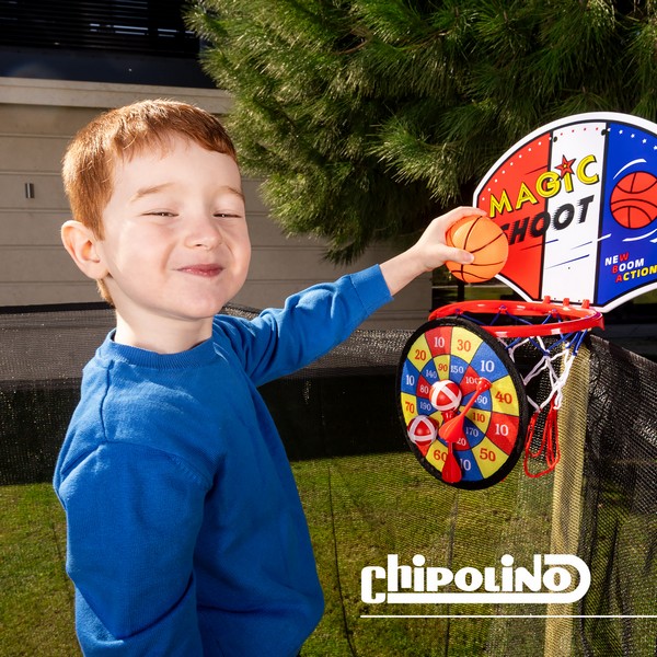 Продукт Chipolino Sporty - Голям батут 140 см. с баскететболен кош - 0 - BG Hlapeta