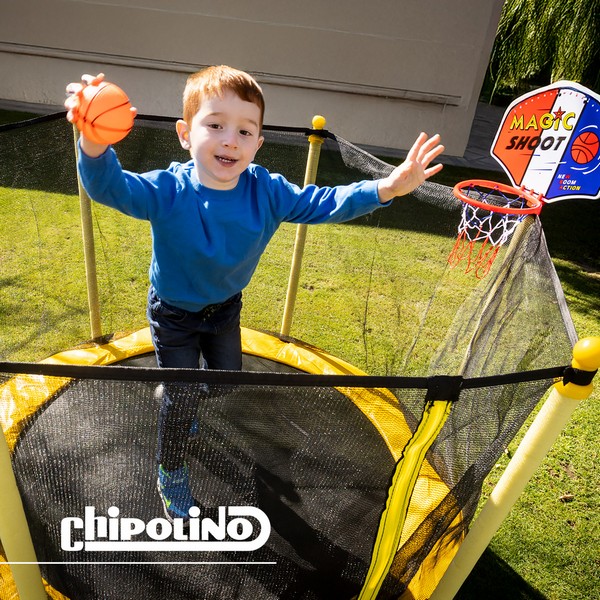 Продукт Chipolino Sporty - Голям батут 140 см. с баскететболен кош - 0 - BG Hlapeta