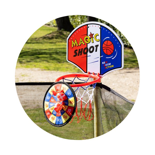Продукт Chipolino Sporty - Голям батут 140 см. с баскететболен кош - 0 - BG Hlapeta