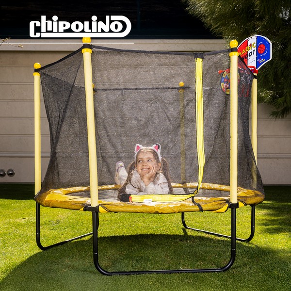Продукт Chipolino Sporty - Голям батут 140 см. с баскететболен кош - 0 - BG Hlapeta
