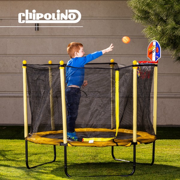 Продукт Chipolino Sporty - Голям батут 140 см. с баскететболен кош - 0 - BG Hlapeta