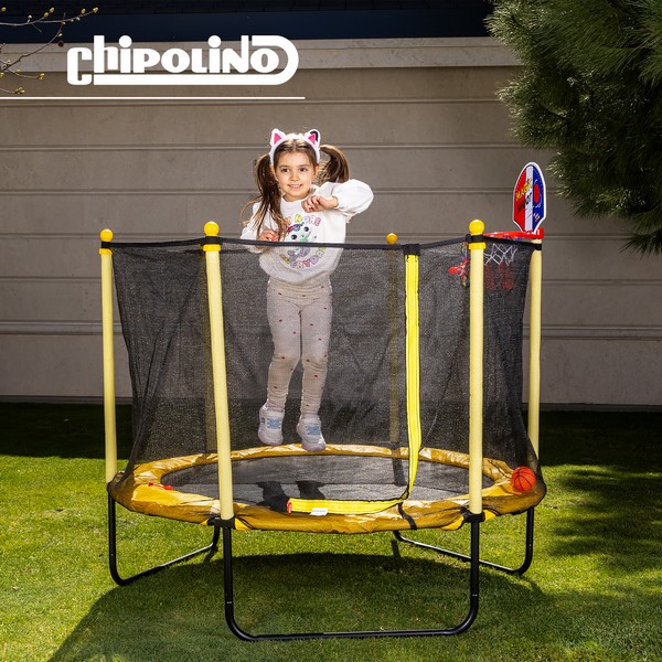 Продукт Chipolino Sporty - Голям батут 140 см. с баскететболен кош - 0 - BG Hlapeta