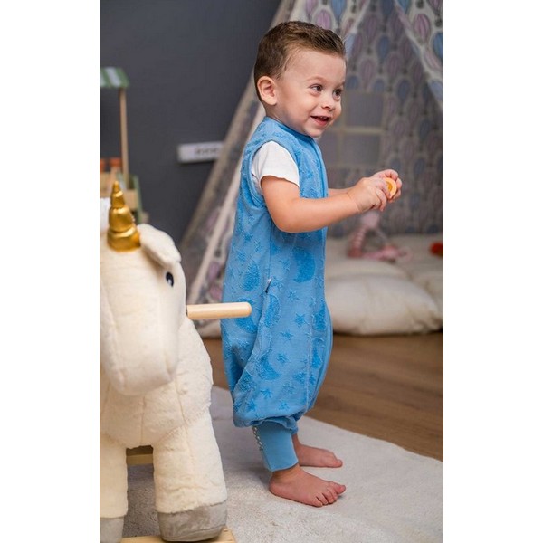 Продукт BabyBliss BlissJump - Спален чувал с крачета от органичен памук - 1.0 тог за температура 21-23 C - 0 - BG Hlapeta