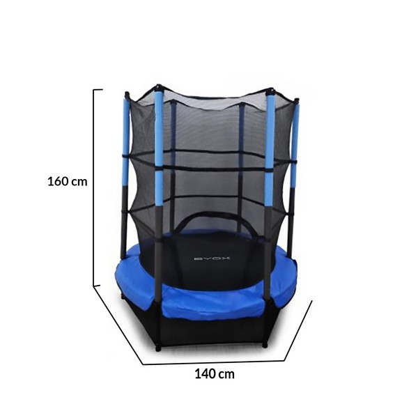 Продукт Byox 140см (4,5ft) - Батут с вътрешна мрежа - 0 - BG Hlapeta