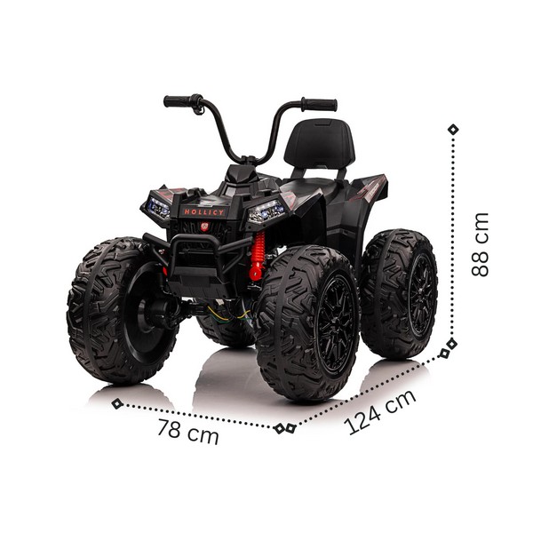 Продукт Детско Акумулаторно ATV Monster, 4×4, 300W, 24V/7Ah - 0 - BG Hlapeta