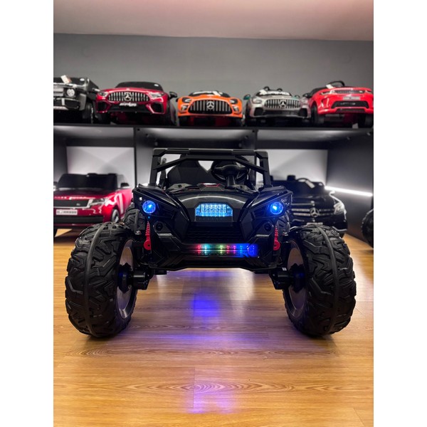 Продукт Двуместно акумулаторно бъги UTV Wheeler 24V, 4X4 с меки гуми и амортисьори - 0 - BG Hlapeta