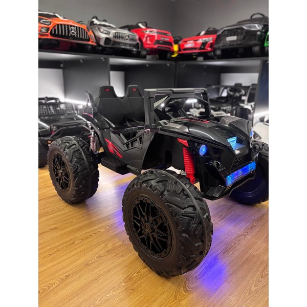 Продукт Двуместно акумулаторно бъги UTV Wheeler 24V, 4X4 с меки гуми и амортисьори - 0 - BG Hlapeta