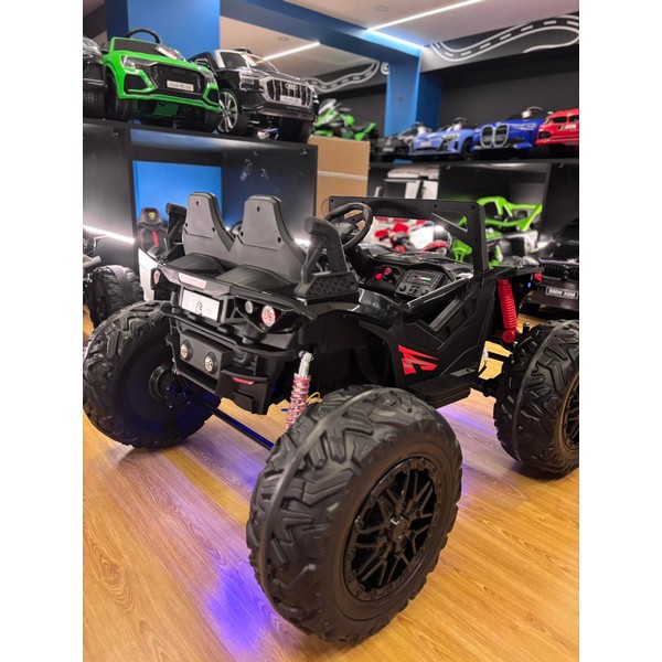 Продукт Двуместно акумулаторно бъги UTV Wheeler 24V, 4X4 с меки гуми и амортисьори - 0 - BG Hlapeta