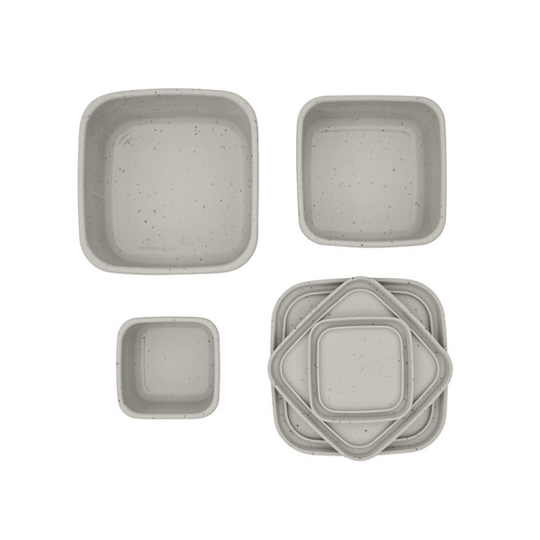 Продукт Kikkaboo Platinum Silicone - Сет кутии за храна 3 бр. - 0 - BG Hlapeta