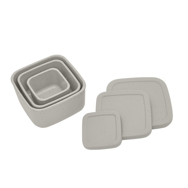 Продукт Kikkaboo Platinum Silicone - Сет кутии за храна 3 бр. - 0 - BG Hlapeta