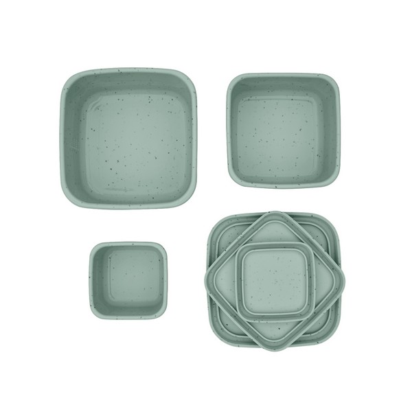 Продукт Kikkaboo Platinum Silicone - Сет кутии за храна 3 бр. - 0 - BG Hlapeta