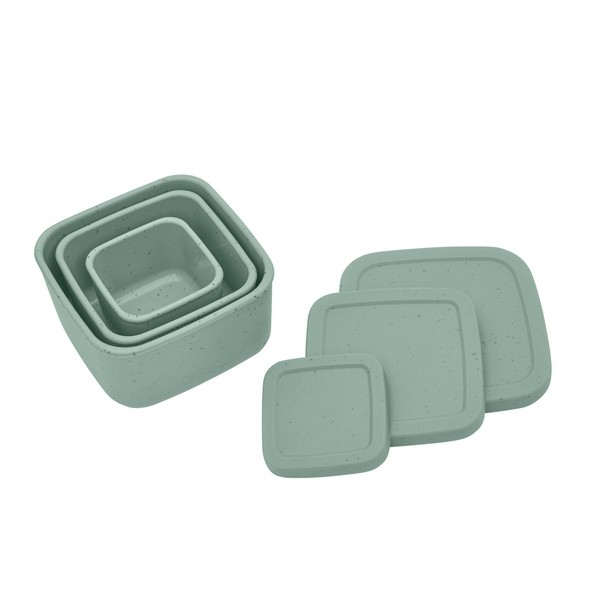 Продукт Kikkaboo Platinum Silicone - Сет кутии за храна 3 бр. - 0 - BG Hlapeta