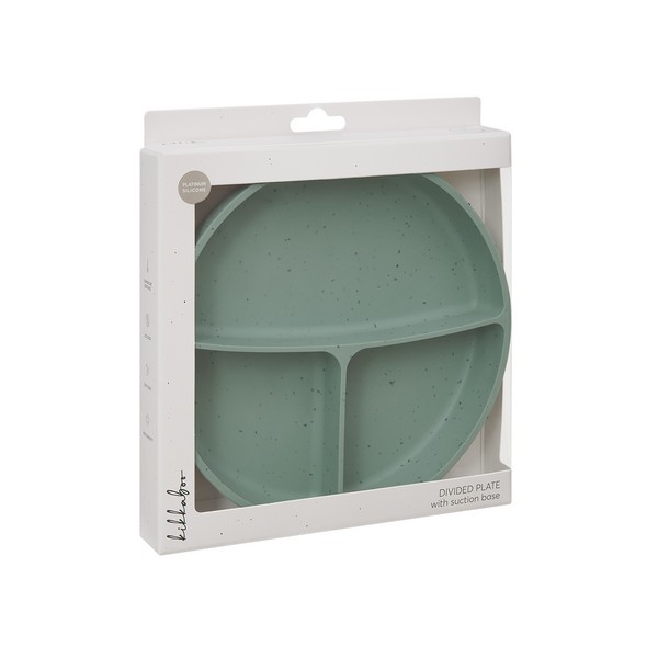 Продукт Kikkaboo Platinum Silicone - Чиния с отделения и вакуумно дъно - 0 - BG Hlapeta