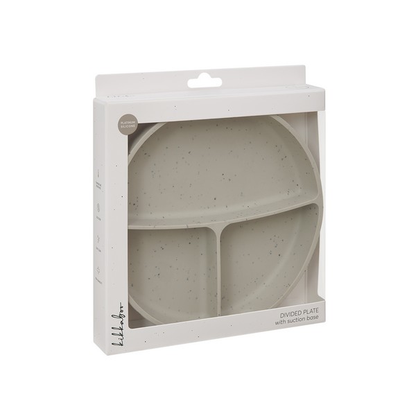 Продукт Kikkaboo Platinum Silicone - Чиния с отделения и вакуумно дъно - 0 - BG Hlapeta