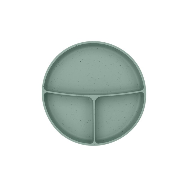 Продукт Kikkaboo Platinum Silicone - Чиния с отделения и вакуумно дъно - 0 - BG Hlapeta