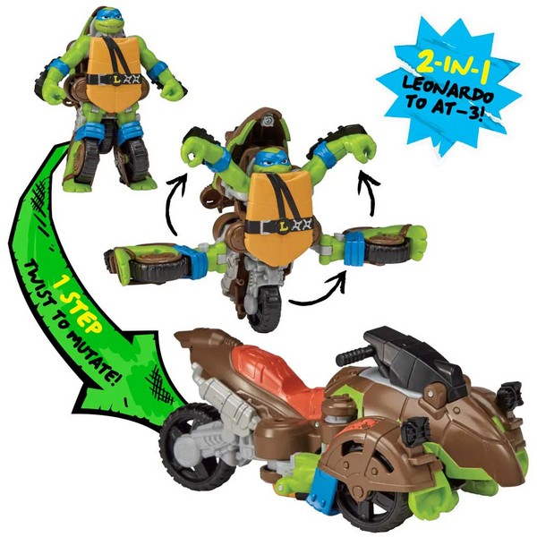 Продукт TMNT Twist and Mutate - Костенурка нинджа трансформър, асортимент - 0 - BG Hlapeta