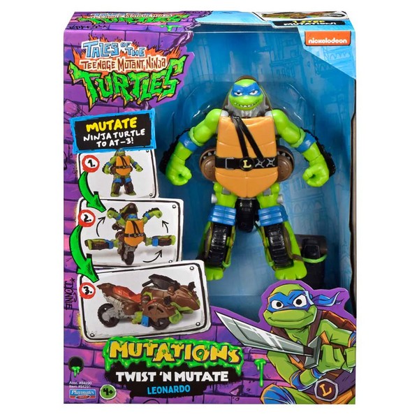 Продукт TMNT Twist and Mutate - Костенурка нинджа трансформър, асортимент - 0 - BG Hlapeta