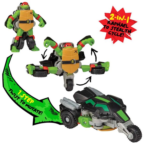 Продукт TMNT Twist and Mutate - Костенурка нинджа трансформър, асортимент - 0 - BG Hlapeta