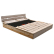 GINGER HOME - Голям Детски Пясъчник с Пейки и Сгъваем Капак 157x157x21см, Дървен