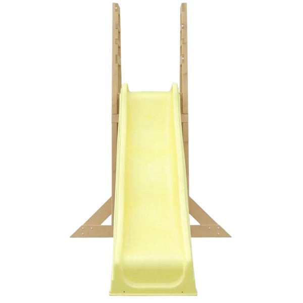 Продукт GINGER HOME - Детска Дървена Катерушка с Пързалка 2.2 м, За Игра на Двора - 0 - BG Hlapeta