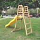 GINGER HOME - Детска Дървена Катерушка с Пързалка 2.2 м, За Игра на Двора Продукт GINGER HOME - Детска Дървена Катерушка с Пързалка 2.2 м, За Игра на Двора - 5 - BG Hlapeta