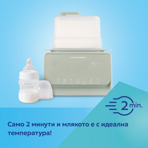 Продукт Canpol - Нагревател за шишета и стерилизатор 7в1 с термостат и лампа - 0 - BG Hlapeta