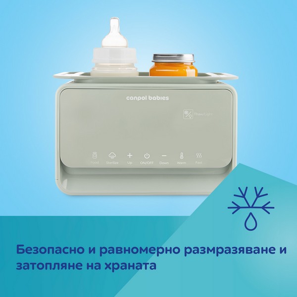 Продукт Canpol - Нагревател за шишета и стерилизатор 7в1 с термостат и лампа - 0 - BG Hlapeta