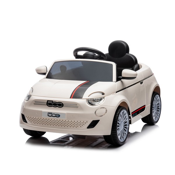 Продукт Акумулаторна кола Fiat 500 12V с музика и светлини - 0 - BG Hlapeta