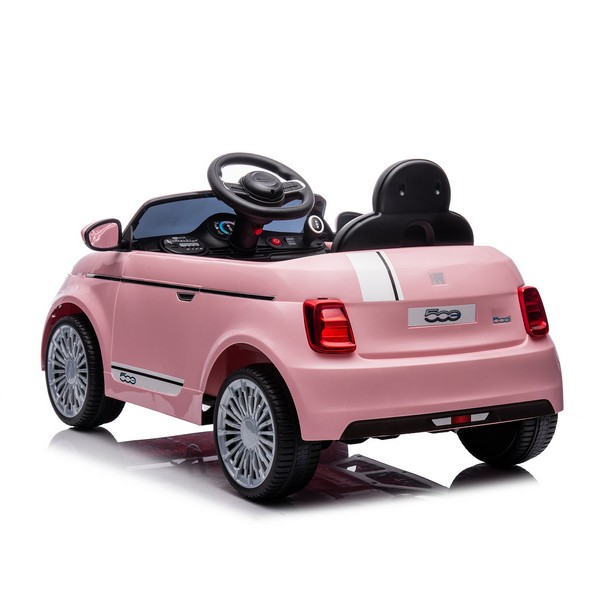 Продукт Акумулаторна кола Fiat 500 12V с музика и светлини - 0 - BG Hlapeta